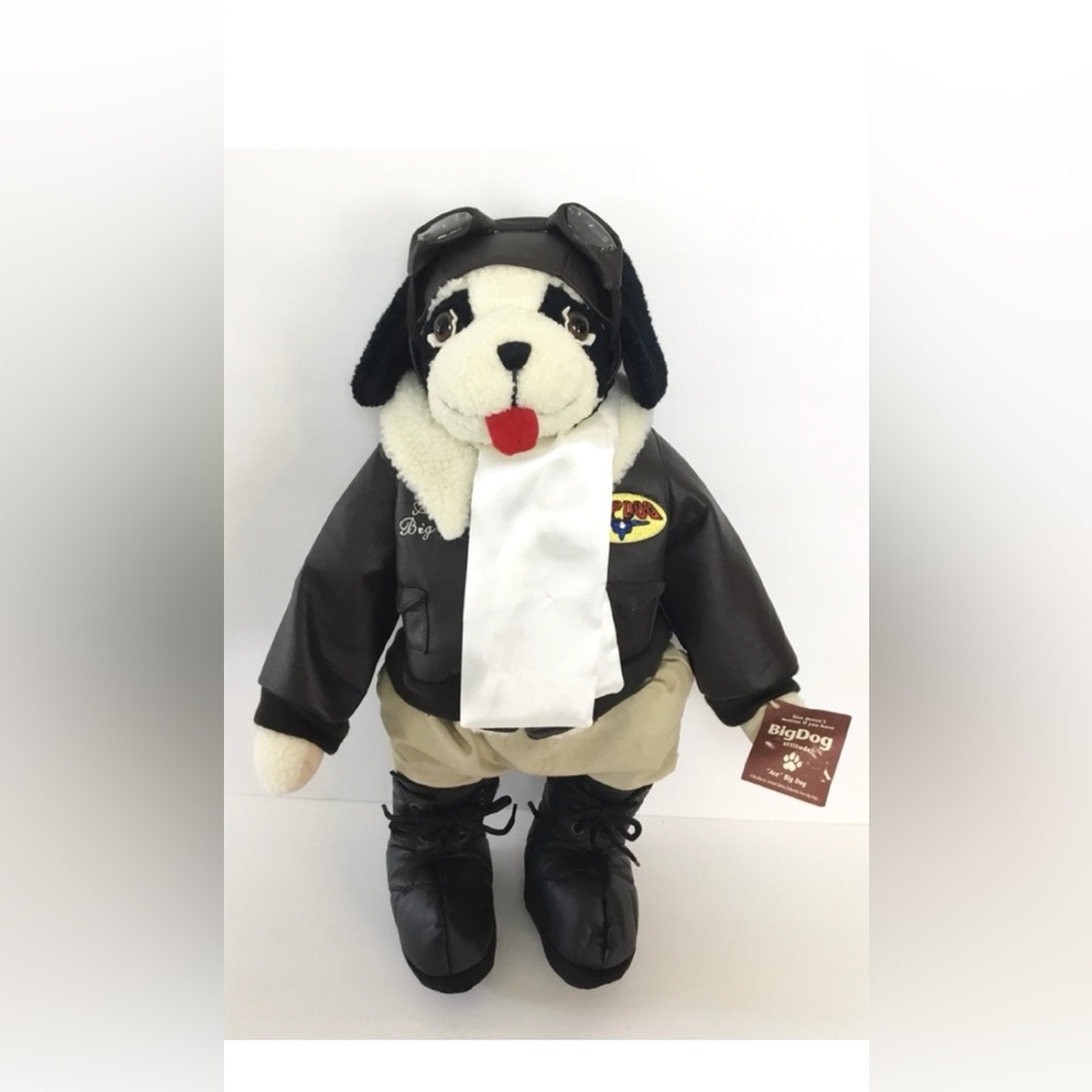 Big Dogs Aviator Plush Toy